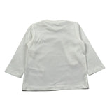 Jeckerson Shirt Girocollo tinta unita con Logo Bianco per Neonato JN4337 BIANCO JECKERSON 
