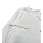Jeckerson Shirt Girocollo tinta unita con Logo Bianco per Bambino JN4337J BIANCO JECKERSON 