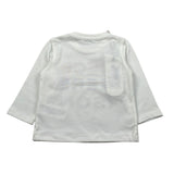 Jeckerson Shirt Girocollo tinta unita Cn Ricami Bianco per Neonato JN4341 BIANCO JECKERSON 