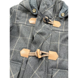 Jeckerson Cappotto tinta unita Cn Cappuccio Grigio per Neonato JN4347 GRIGIO JECKERSON 