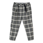 Jeckerson Pantalone Bicolore con Fantasia A Quadri Grigio per Neonato JN4814W25 GRIGIO JECKERSON 