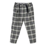 Jeckerson Pantalone Bicolore con Fantasia A Quadri Grigio per Neonato JN4814W25 GRIGIO JECKERSON 