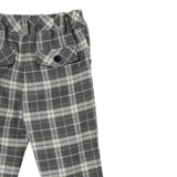 Jeckerson Pantalone Bicolore con Fantasia A Quadri Grigio per Bambino JN4814W25J GRIGIO JECKERSON 
