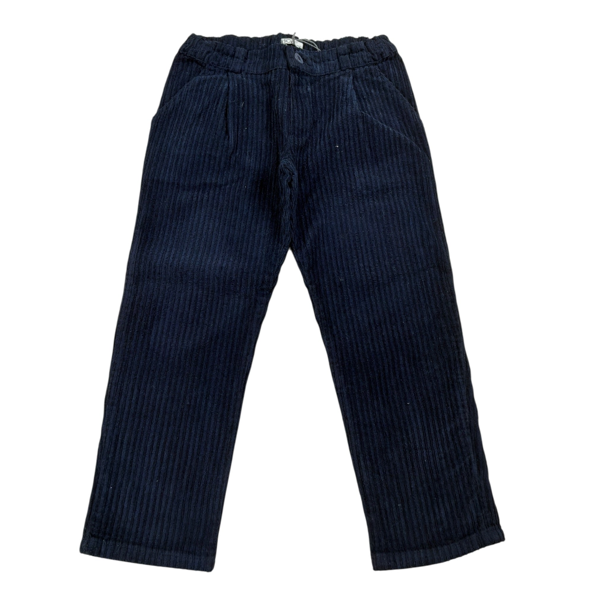 J.O. Milano Pantalone tinta unita con Elastico In Vita Blu per Bambino 364Z6 BLU J.O. MILANO 