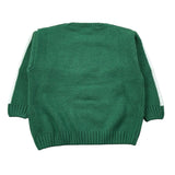 J.O. Milano Maglia Girocollo tinta unita con Ricamo Orso Verde per Neonato 563I1 VERDE J.O. MILANO 