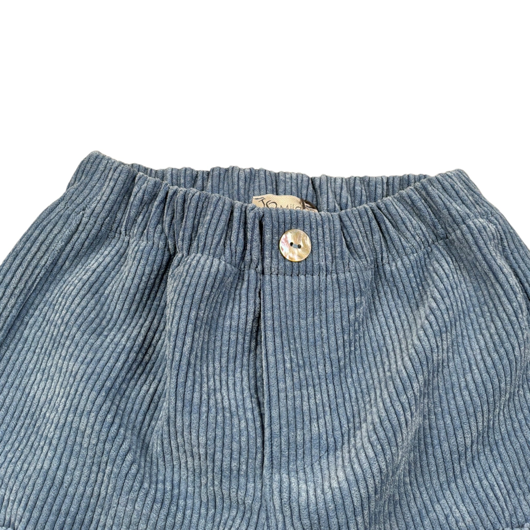 J.O. Milano Pantalone tinta unita con Elastico In Vita Azzurro per Neonato 564A1 AZZURRO J.O. MILANO 