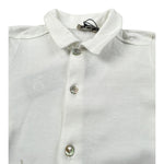 J.O. Milano Camicia Manica Lunga tinta unita Bianco per Neonato 566X9 BIANCO J.O. MILANO 