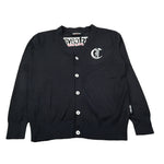Just Cavalli Cardigan tinta unita con Logo Nero per Bambino JBA26105CD NERO JUST CAVALLI 
