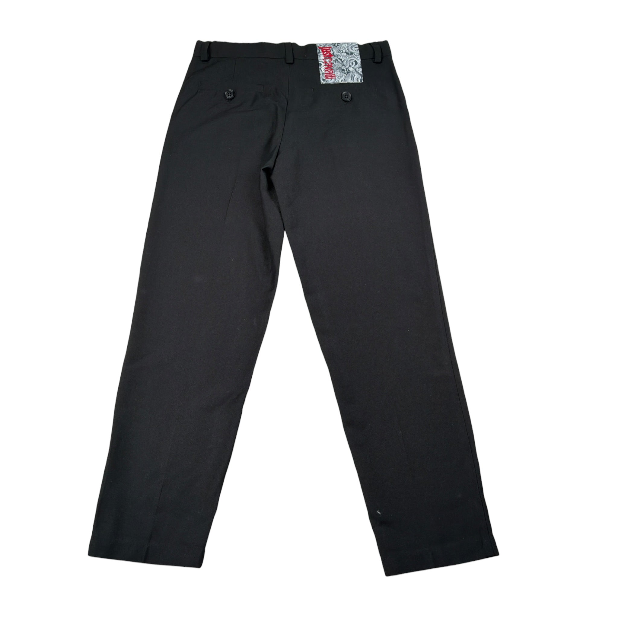 Just Cavalli Pantalone tinta unita con Girovita Regolabile Nero per Bambina JBA26163PA NERO JUST CAVALLI 