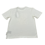 John Richmond T-Shirt Girocollo tinta unita con Logo Panna per Bambina JGA26017TS PANNA JOHN RICHMOND 