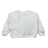 Just Cavalli Felpa Chiusa Girocollo tinta unita con Stampa Panna per Bambino JGA260 PANNA JUST CAVALLI 