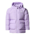 The North Face Giubbino tinta unita con Cappuccio Lilla per Neonata NF0A88VFQZINX LILLA THE NORTH FACE 