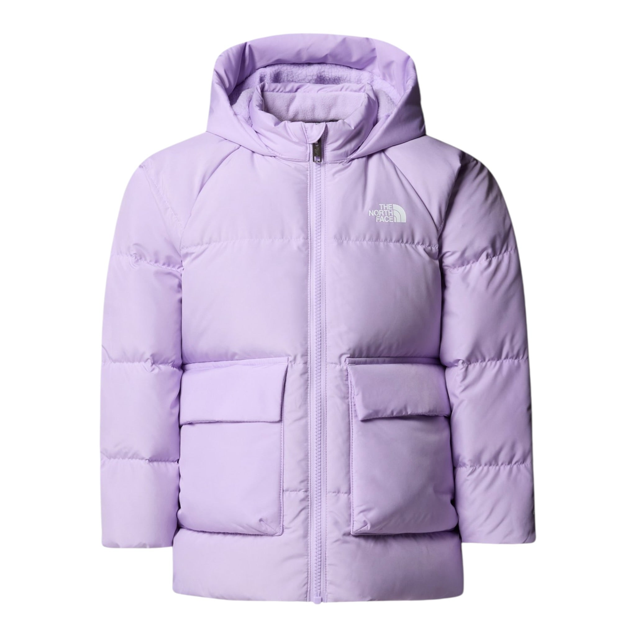 The North Face Giubbino tinta unita con Cappuccio Lilla per Neonata NF0A88VFQZINX LILLA THE NORTH FACE 