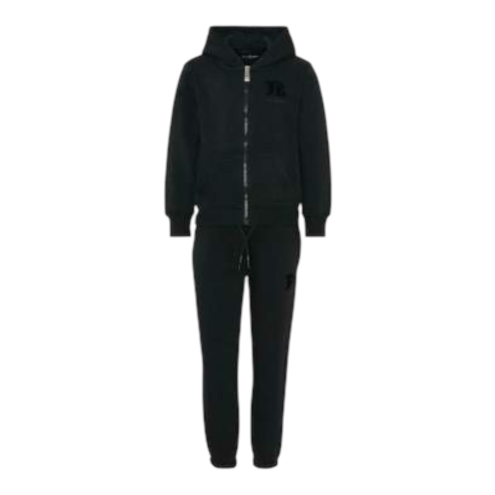 John Richmond Completo 2Pz Felpa-Pantalone tinta unita Nero per Neonata RBA25001CF NERO JOHN RICHMOND 