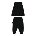 John Richmond Completo 2Pz Felpa-Pantalone Modello Tuta Nero per Bambino RBA25001C NERO JOHN RICHMOND 