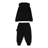 John Richmond Completo 2Pz Felpa-Pantalone Modello Tuta Nero per Bambino RBA25001C NERO JOHN RICHMOND 