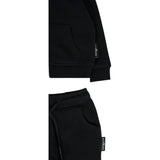 John Richmond Completo 2Pz Felpa-Pantalone Modello Tuta Nero per Bambino RBA25001C NERO JOHN RICHMOND 