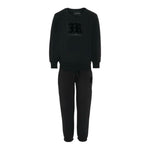 John Richmond Completo 2Pz Felpa-Pantalone tinta unita Nero per Bambino RBA25002CF NERO JOHN RICHMOND 