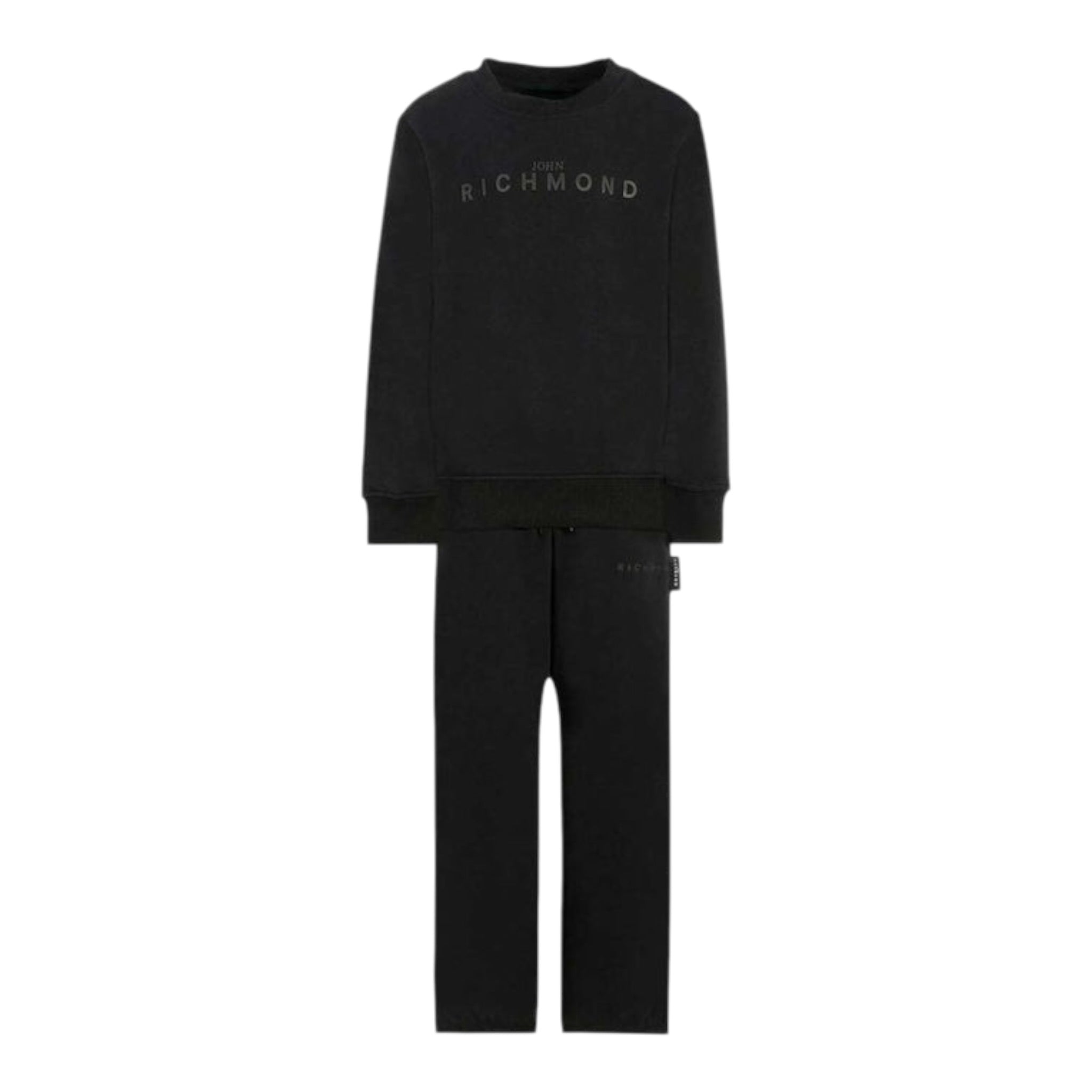 John Richmond Completo 2Pz Felpa-Pantalone Nero per Bambino RBA25006CF NERO JOHN RICHMOND 