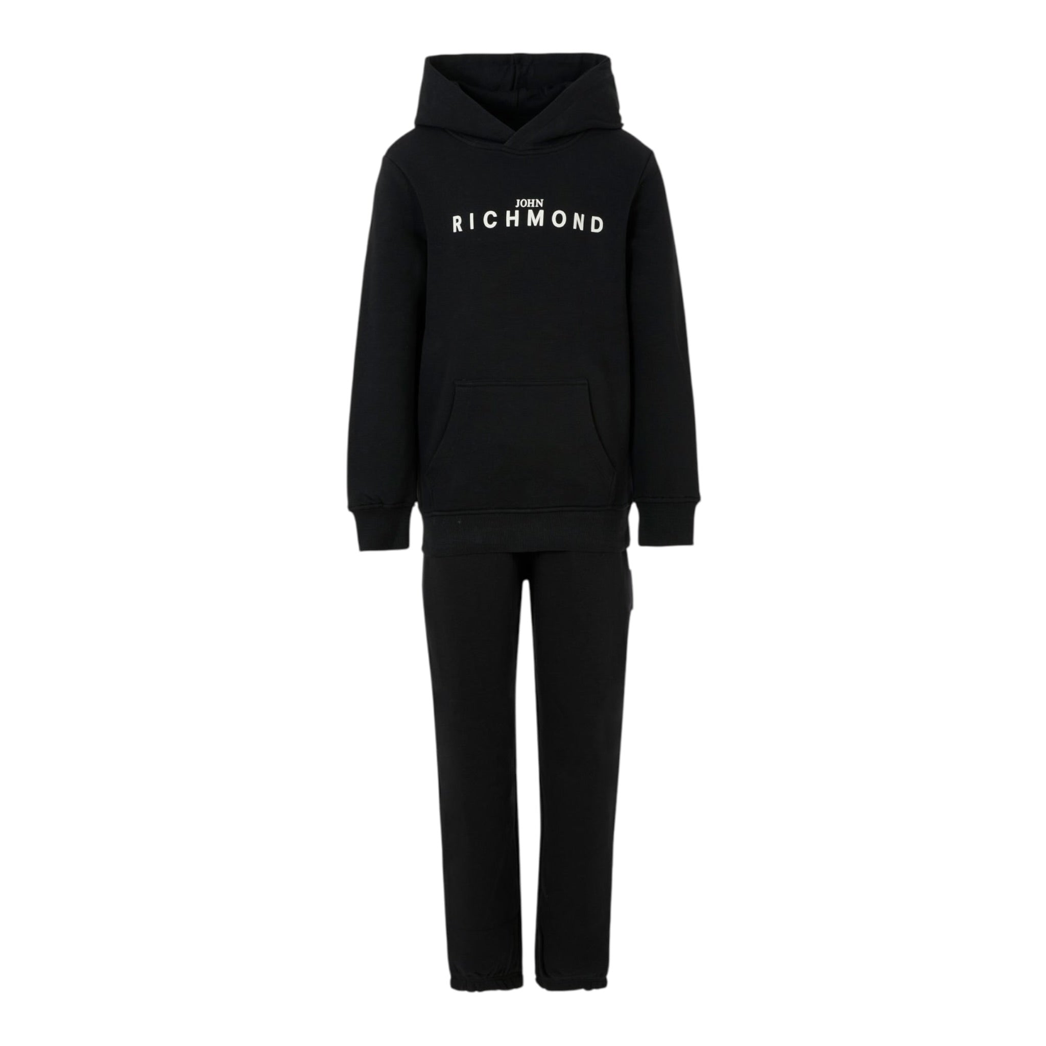 John Richmond Completo 2Pz Felpa-Pantalone Nero per Neonato RBA25007CF NERO JOHN RICHMOND 