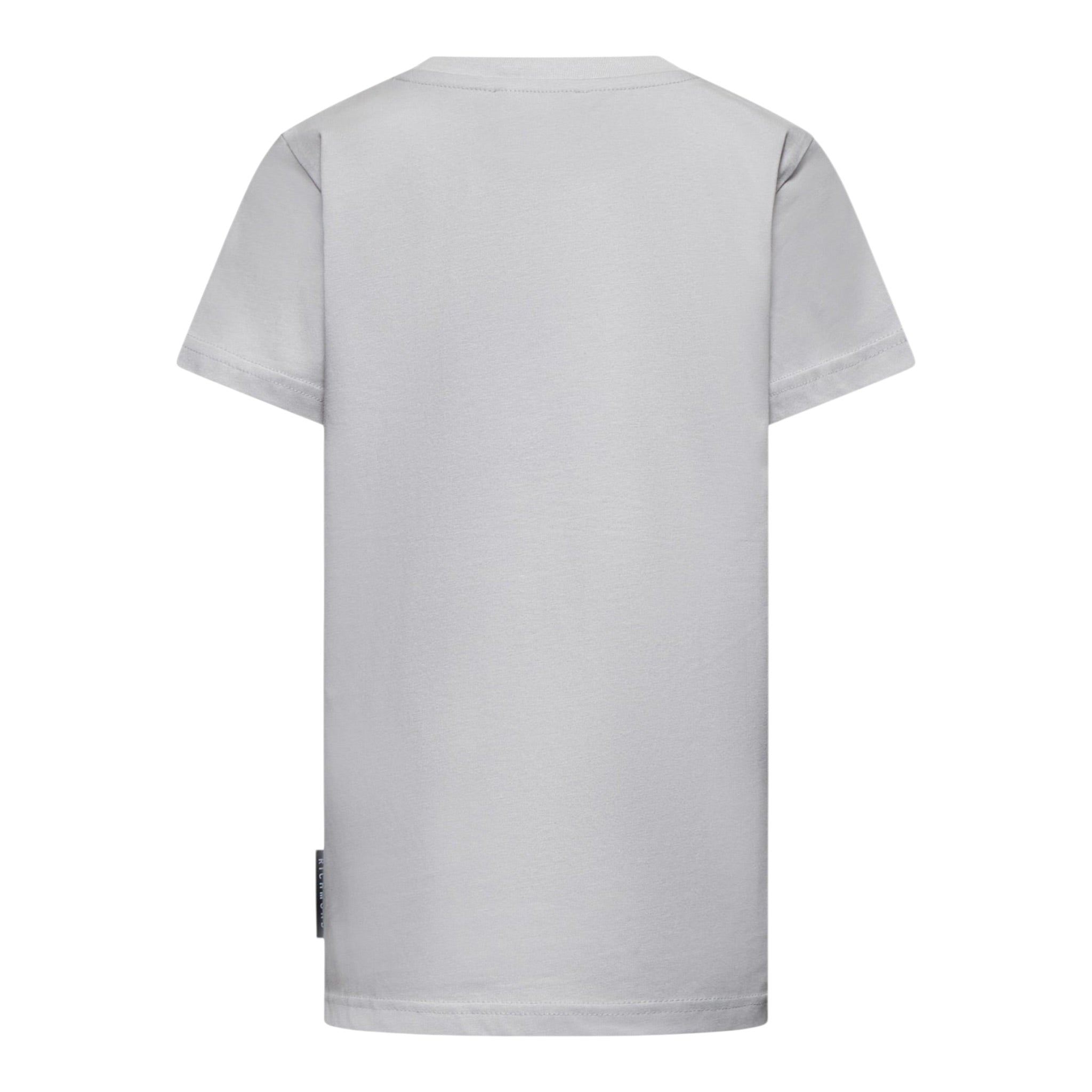 John Richmond T-Shirt Girocollo tinta unita con Logo Grigio per Bambino RBA25009TS GRIGIO JOHN RICHMOND 