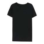 John Richmond T-Shirt Girocollo tinta unita con Logo Nero per Bambino RBA25009TSX NERO JOHN RICHMOND 