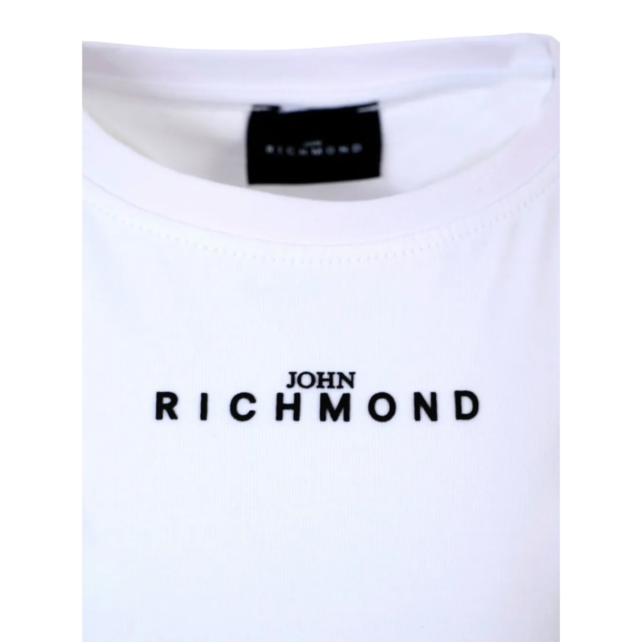 John Richmond T-Shirt tinta unita con Stampa Bianco per Bambino RBA25010TS BIANCO JOHN RICHMOND 