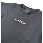 John Richmond T-Shirt tinta unita con Stampa Nero per Neonato RBA25010TSX NERO JOHN RICHMOND 