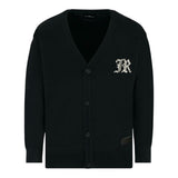 John Richmond Cardigan tinta unita con Ricami Nero per Neonato RBA25012CDNXX NERO JOHN RICHMOND 
