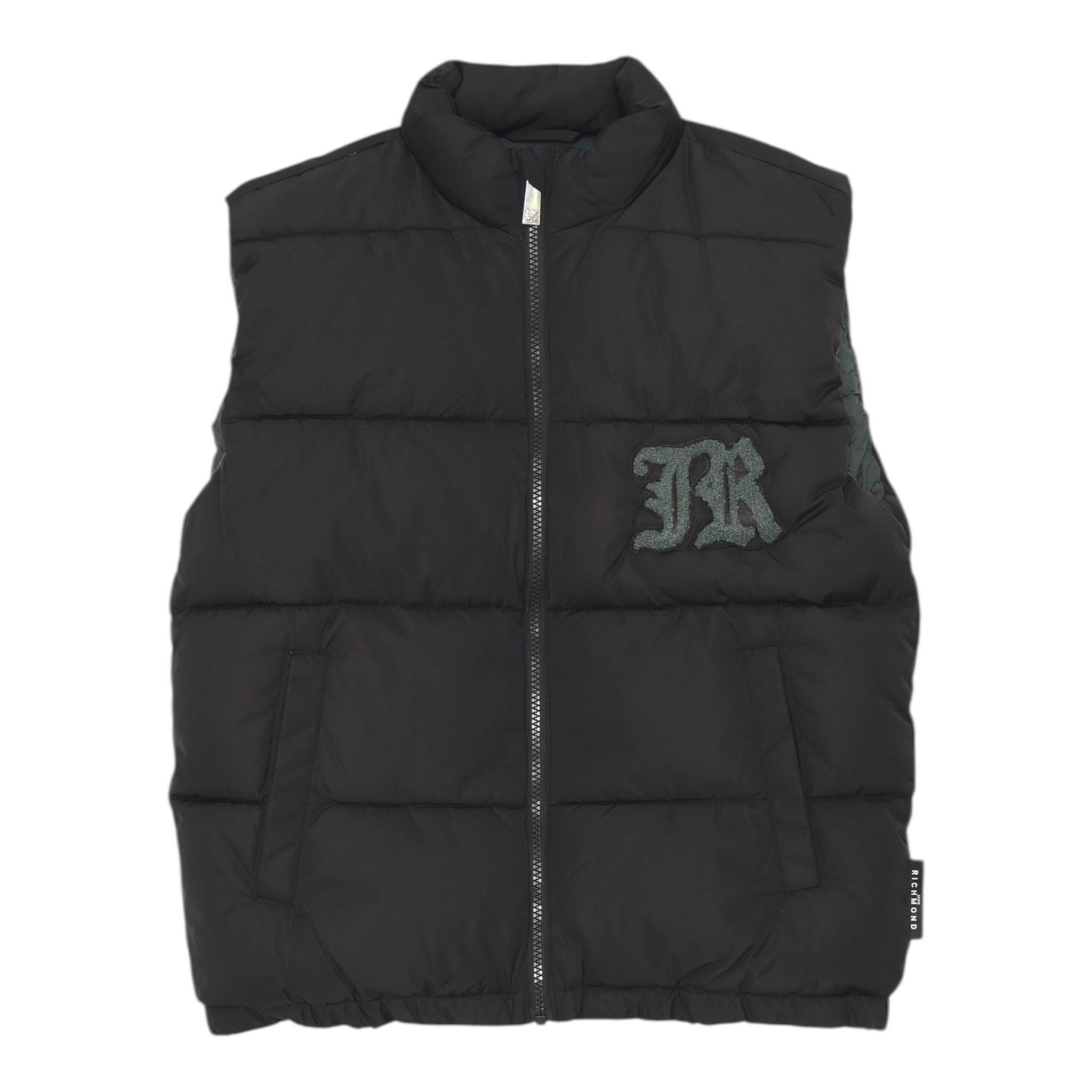 John Richmond Smanicato tinta unita con Logo Nero per Bambino RBA25013PI NERO JOHN RICHMOND 