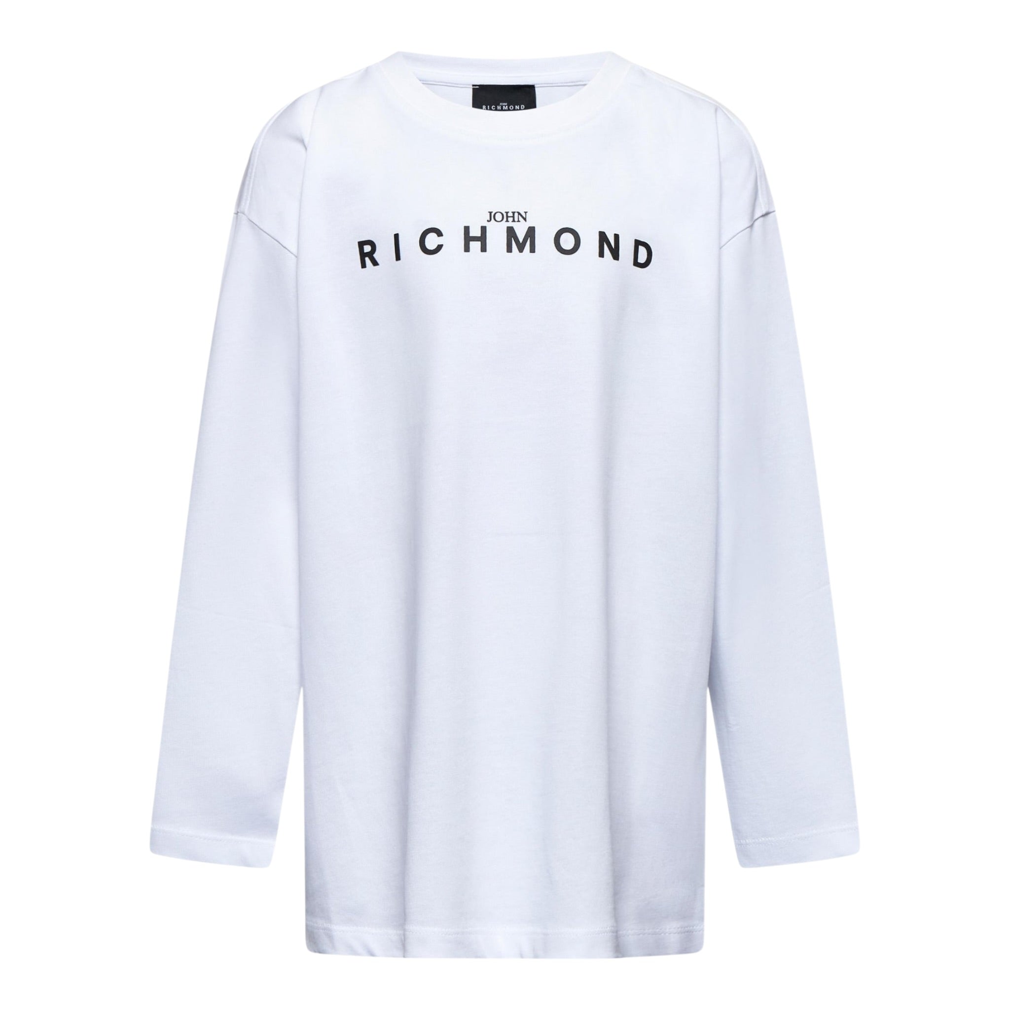 John Richmond Shirt tinta unita con Stampa Bianco per Neonato RBA25016TSNXX BIANCO JOHN RICHMOND 