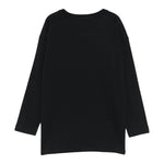 John Richmond Shirt tinta unita con Stampa Nero per Neonato RBA25016TSNXX NERO JOHN RICHMOND 