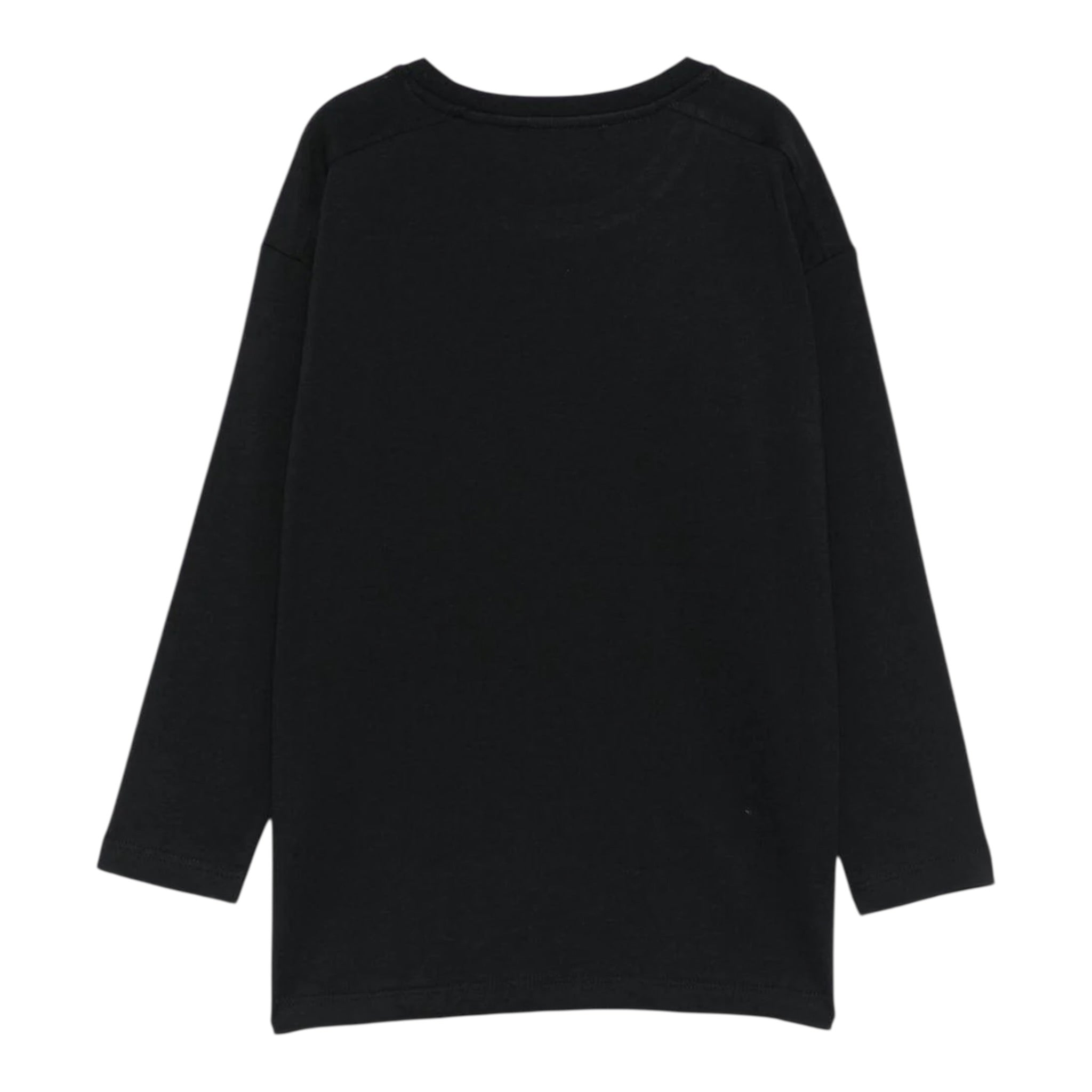 John Richmond Shirt tinta unita con Stampa Nero per Neonato RBA25016TSNXX NERO JOHN RICHMOND 