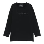 John Richmond Shirt tinta unita con Stampa Nero per Neonato RBA25016TSNXX NERO JOHN RICHMOND 