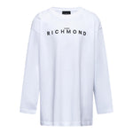 John Richmond Shirt tinta unita con Stampa Bianco per Neonato RBA25016TSXN BIANCO JOHN RICHMOND 