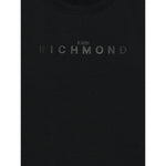 John Richmond Shirt tinta unita con Stampa Nero per Bambino RBA25016TSXXX NERO JOHN RICHMOND 