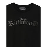 John Richmond T-Shirt tinta unita con Stampa Nero per Neonato RBA25025TS NERO JOHN RICHMOND 