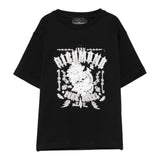 John Richmond T-Shirt tinta unita con Stampa Nero per Bambino RBA25026TS NERO JOHN RICHMOND 