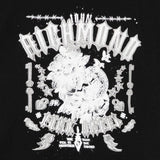 John Richmond T-Shirt tinta unita con Stampa Nero per Neonato RBA25026TSN NERO JOHN RICHMOND 