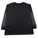 John Richmond Shirt tinta unita con Stampa Nero per Neonato RBA25037TSN NERO JOHN RICHMOND 