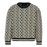 John Richmond Maglia Girocollo con Loghi Nero per Bambina RBA25042MAJ NERO JOHN RICHMOND 
