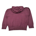 John Richmond Maglia tinta unita con Cappuccio tinta unita Bordeaux per Bambino RBA25053MA BORDEAUX JOHN RICHMOND 