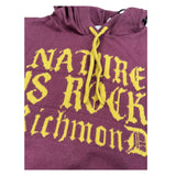 John Richmond Maglia tinta unita con Cappuccio tinta unita Bordeaux per Bambino RBA25053MA BORDEAUX JOHN RICHMOND 