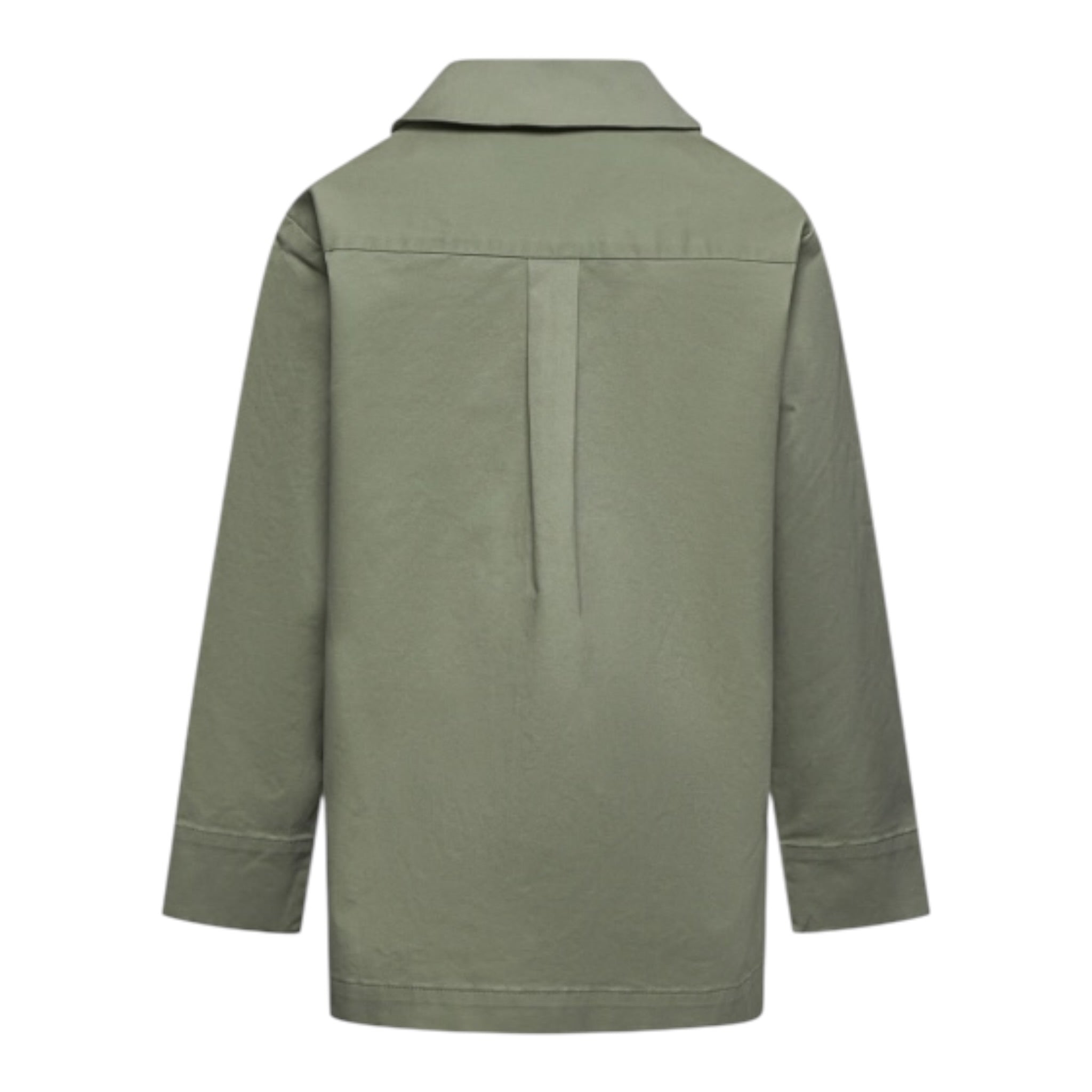John Richmond Camicia Manica Lunga tinta unita Verde per Bambino RBA25056CA VERDE JOHN RICHMOND 