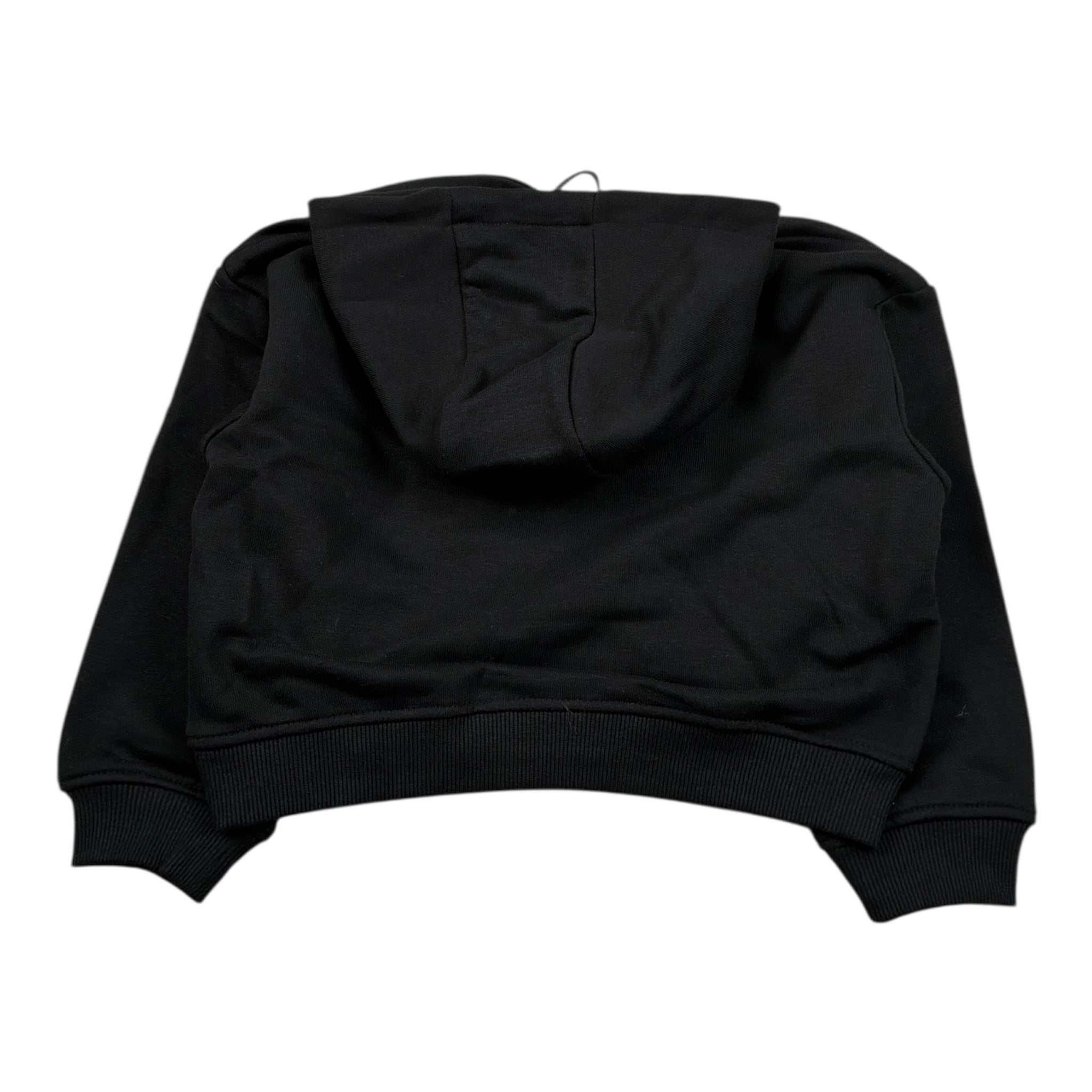 John Richmond Felpa tinta unita con Cappuccio Nero per Bambino RBA25085FE NERO JOHN RICHMOND 