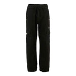 John Richmond Jeans tinta unita con Elastico In Vita Nero per Bambino RBA25090PAJ NERO JOHN RICHMOND 