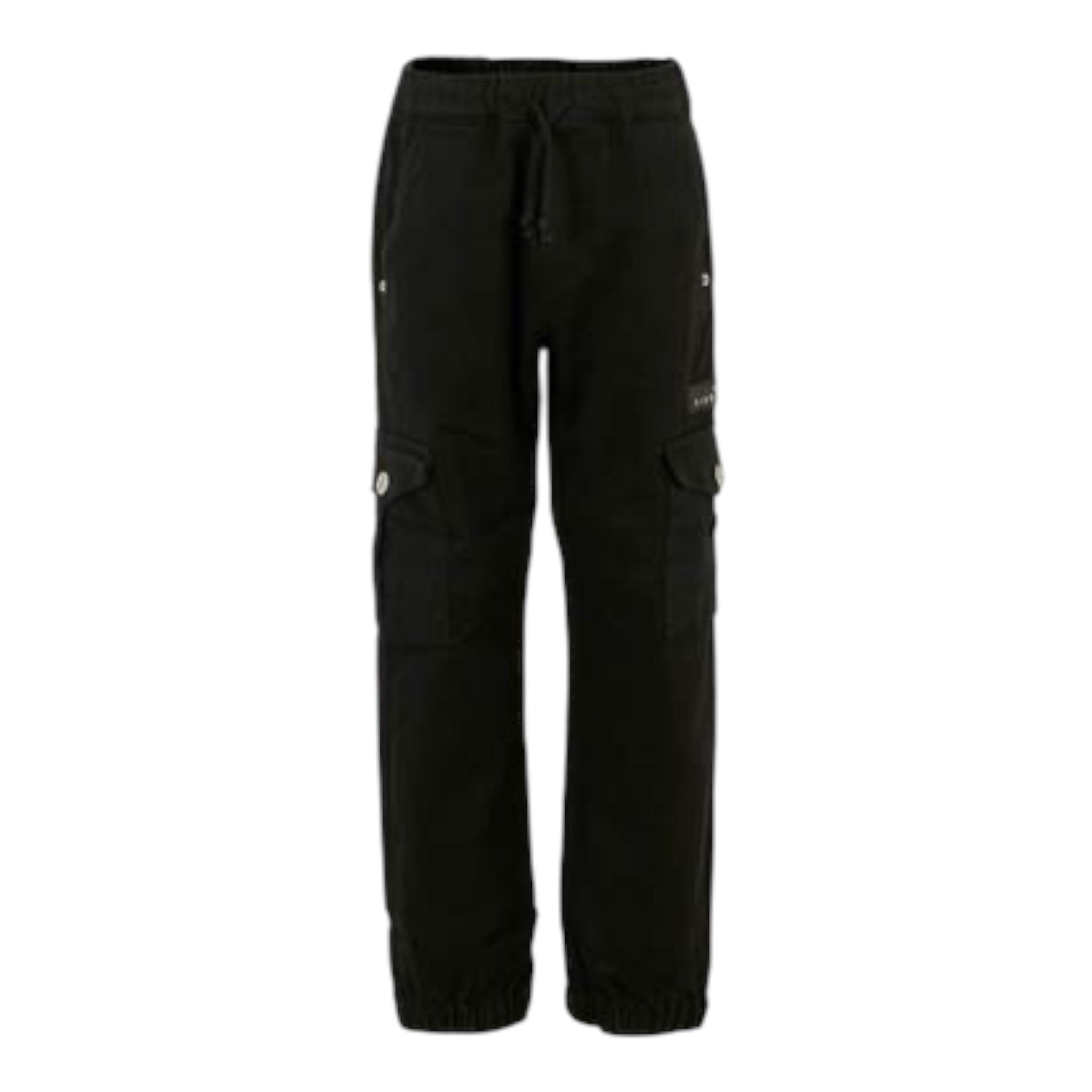 John Richmond Jeans tinta unita con Elastico In Vita Nero per Bambino RBA25090PAJ NERO JOHN RICHMOND 