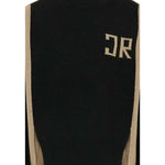 John Richmond Maglia Bicolore con Logo Nero/Beige per Bambina RBA25101MAX NERO/BEIGE JOHN RICHMOND 