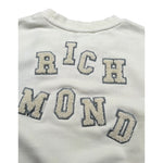 John Richmond Felpa Chiusa Girocollo tinta unita con Stampa Panna per Bambino RBA25122FEJ PANNA JOHN RICHMOND 