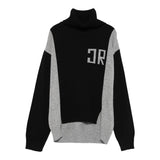 John Richmond Maglia Bicolore con Logo Nero/Grigio per Neonato RBA25124MA NERO/GRIGIO JOHN RICHMOND 